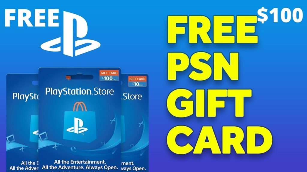  PSN gift card code generators